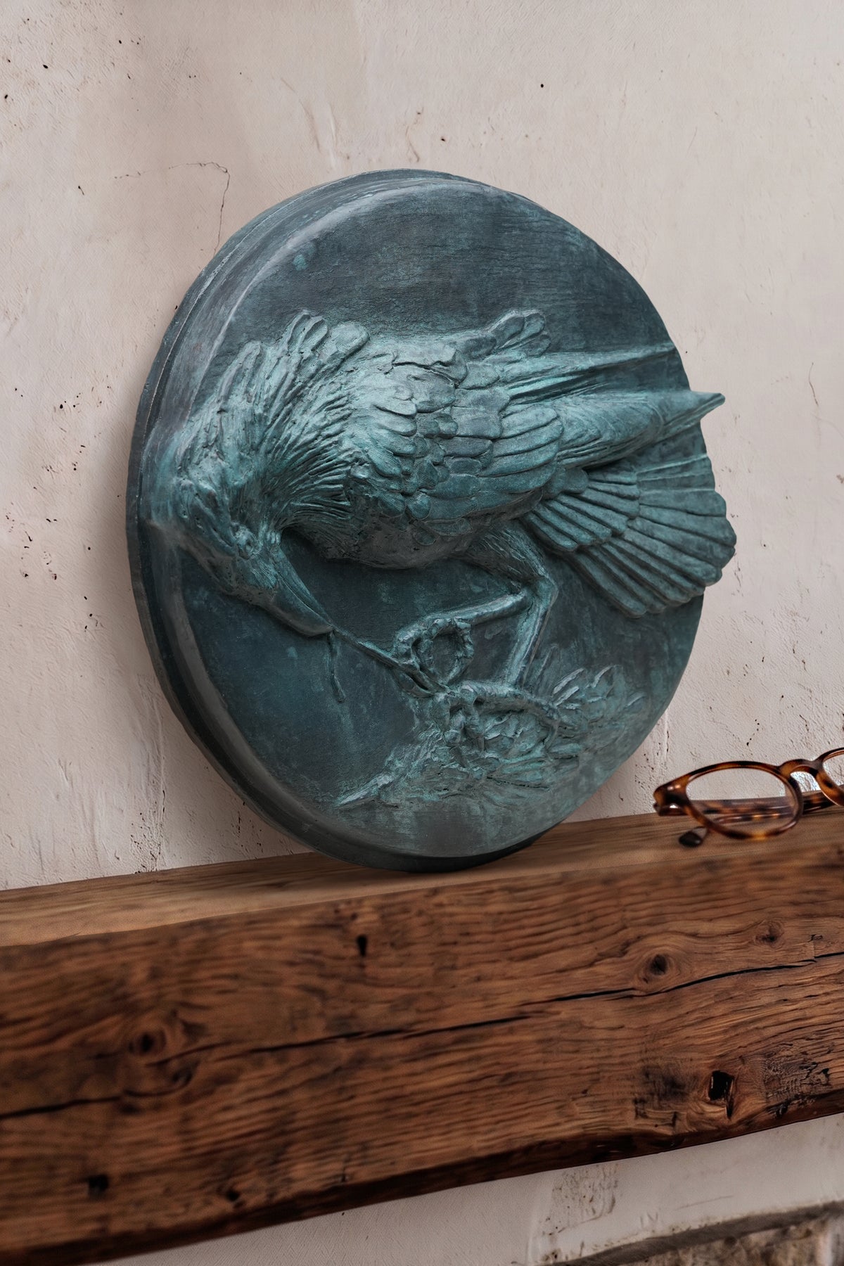 Raven Bas-Relief