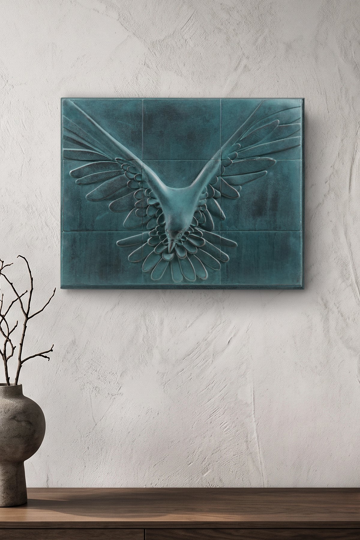 Ave Divina Bas-Relief